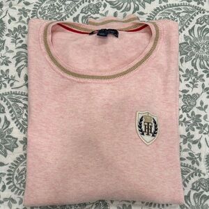 Tommy Hilfiger Light Pink Sweatshirt with Logo